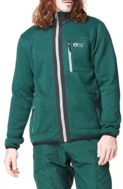 Picture Organic Clothing Dauwy Fleece Jacket In Ponderosa Pine