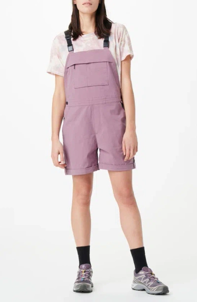 Picture Organic Clothing Foday Water Resistant Short Overalls In Grapeade