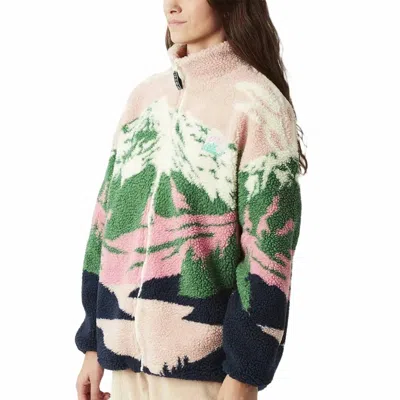 Picture Organic Clothing Nyss Zip Fleece Jacket In Cloudy Landscape In Multi