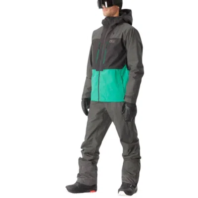 Picture Organic Clothing Object Jacket In Spectra Green-black In Gray