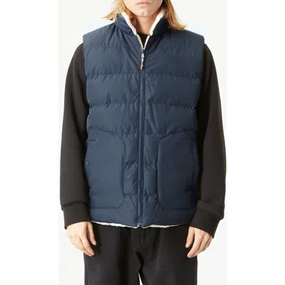 Picture Organic Clothing Russello Reversible Water Repellent Vest In Dark Blue