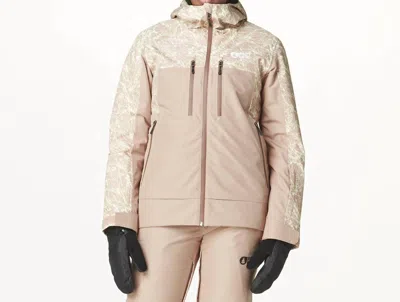 Picture Organic Clothing Women's Exa Ski Jacket In Textury Print Roebuck In Multi