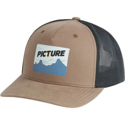 Picture Organic Kuldo Trucker Cap In Brown