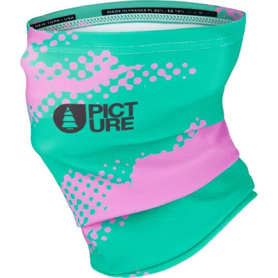 Picture Organic Neckwarmer In Green