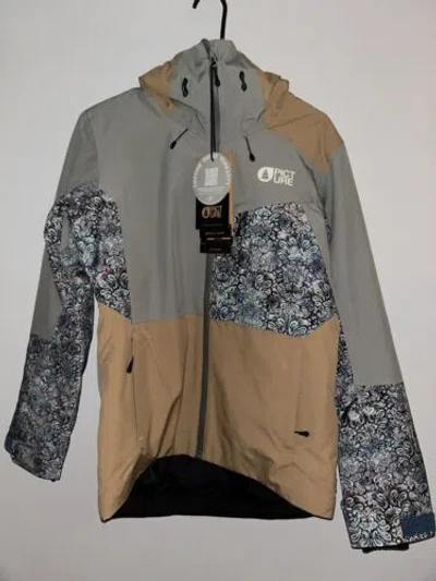 Pre-owned Picture Organic Womens Seen Jacket Full Zip Snow/ski Jacket Size Small $330 In Multicolor