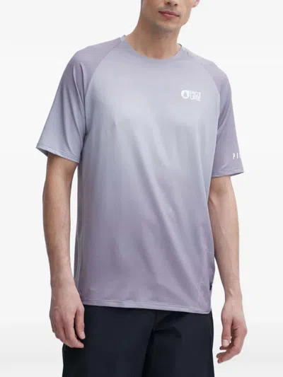 Picture Osborn Gradient-effect Raglan-sleeve T-shirt In Purple