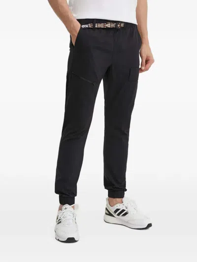 Picture Tohola Belted Cargo Pants In Black