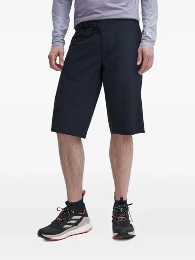Picture Vellir Long Belted Shorts In Black