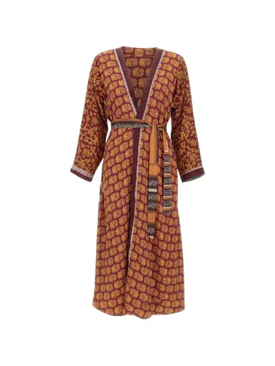 Picus Viridis Reversible Floral-pattern Coat In Multi