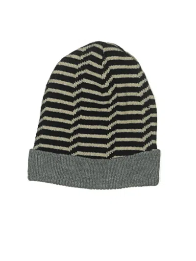 Pre-owned Pieces Beanie Hat In Tan