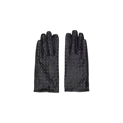 Pieces Black Polyethylene Gloves