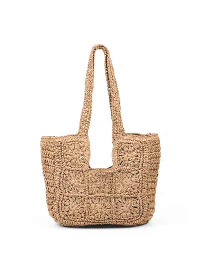 Pieces Lisa Shopper Bag In Nature
