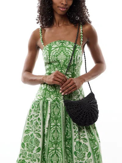 Pieces Lona Half Moon Crossbody Bag