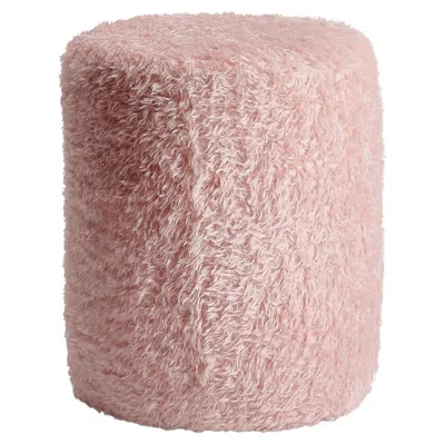Pre-owned Pieces Teddy Pouf In Sand