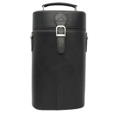 Piel 2285-blk Black Wine Bottle Carrier