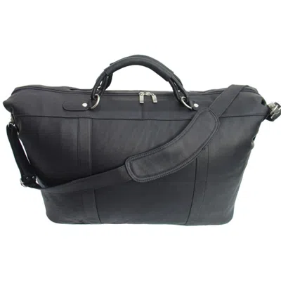 Piel 2417-blk Black Carry-on Satchel