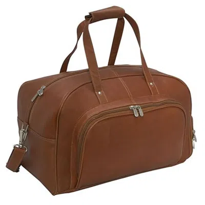 Piel Leather 2358 Deluxe Carry-on Duffel - Saddle
