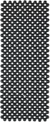 Pien Studios Black Lacquer Runner Coaster