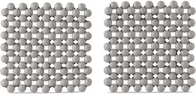 Pien Studios Ssense Exclusive Gray Glossy Bead Larco Coaster Set In Multi