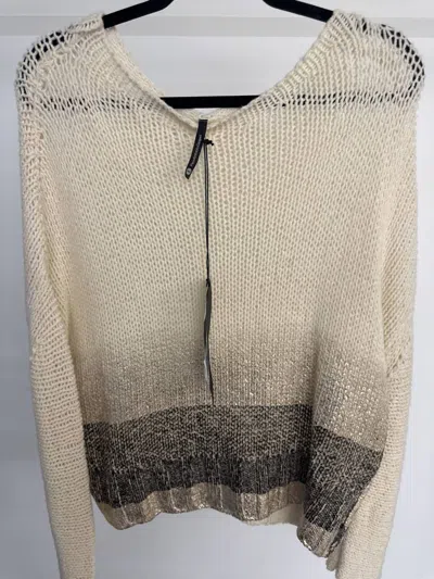 Pier Antonio Gaspari Women's Paricollo Sweater In Ecru In Neutral
