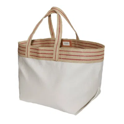 Pier Sicilia Men's Noto Beach Bag White