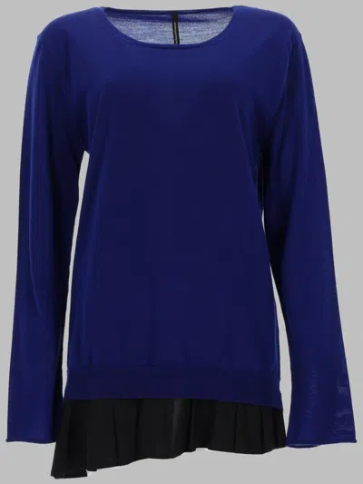 Pierantonio Gaspari Chic Women's Mini Sweater - Fall/winter 2019 In Blue