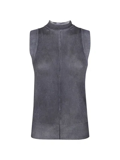 Pierantonio Gaspari Dyeing Fade Tank Top In Black