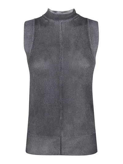 Pierantonio Gaspari Dyeing Fade Tank Top In Black