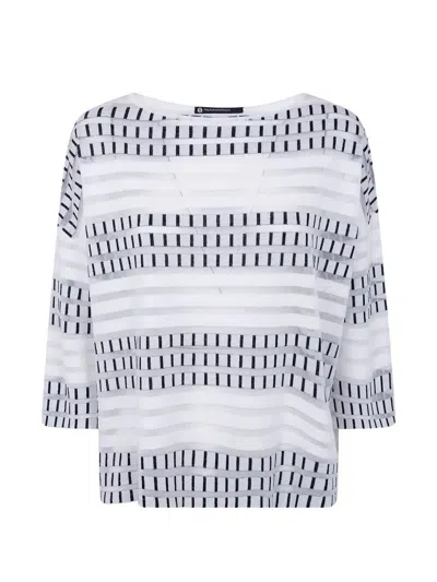 Pierantonio Gaspari Jacquard Pull In White