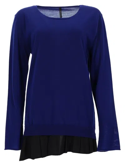 Pierantonio Gaspari Virgin Wool Sweater In Blue