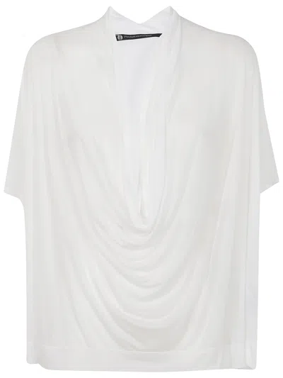 Pierantonio Gaspari Modal Oversized T-shirt In White