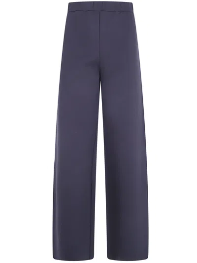 Pierantonio Gaspari Pants Knit Black Milano Knit Trouser In Blue