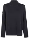 Pierantonio Gaspari Strick Mit Rollkragen In Blue