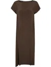 Pierantonio Gaspari Silk Bicolour Dress