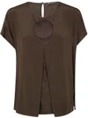 Pierantonio Gaspari Silk Blouse By Pierantoniogaspari