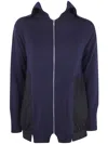 Pierantonio Gaspari Sport Canvas Cardigan In Blue