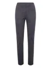 Pierantonio Gaspari Textured Leggings In Gray