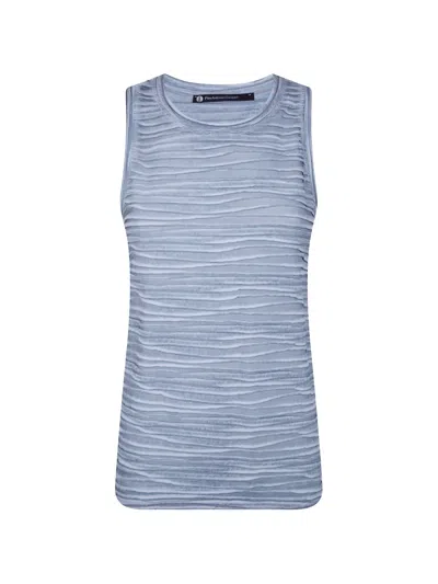 Pierantonio Gaspari Funded Jersey Tank Top In Blue