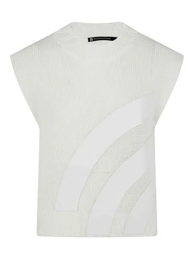 Pierantonio Gaspari Eco-leather Top In White