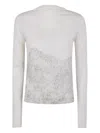 Pierantonio Gaspari Turtleneck Speckled Wool Sweater In Gray