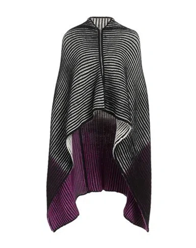 Pierantonio Gaspari Woman Cardigan Purple Size 12 Virgin Wool