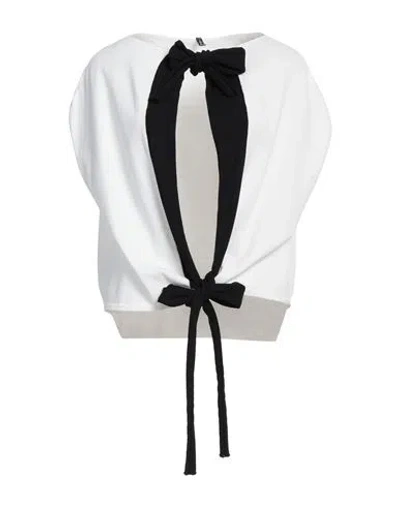 Pierantonio Gaspari Woman Cardigan White Size 8 Viscose, Polyamide