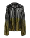 Pierantonio Gaspari Woman Cardigan Yellow Size 8 Virgin Wool