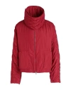 Pierantonio Gaspari Woman Jacket Brick Red Size 12 Polyester In Red