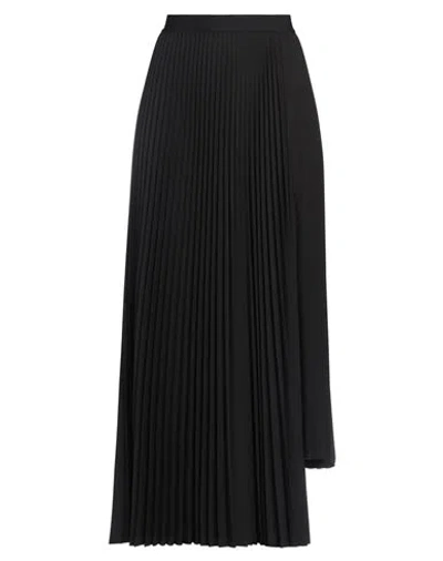 Pierantonio Gaspari Woman Maxi Skirt Black Size 8 Polyester, Wool, Elastane