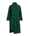 Pierantonio Gaspari Woman Midi Dress Green Size 10 Virgin Wool In Green