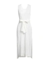 Pierantonio Gaspari Woman Midi Dress White Size 10 Viscose