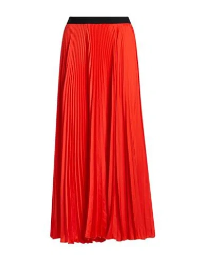 Pierantonio Gaspari Woman Midi Skirt Red Size 6 Polyester