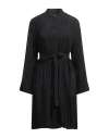 Pierantonio Gaspari Woman Short Dress Black Size 8 Viscose In Black