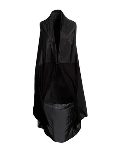 Pierantonio Gaspari Woman Overcoat & Trench Coat Black Size 8 Polyester
